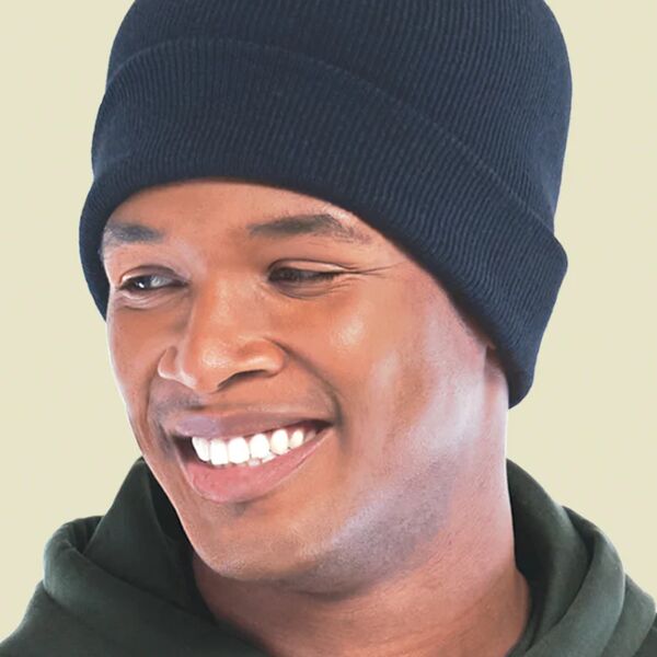 Adult Acrylic Knit Cuff Toque Thumbnail