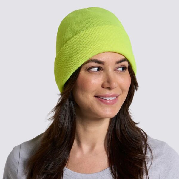 Fleece Lined Knit Cuff Toque Thumbnail