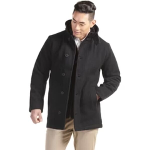 Men's Melton Insulated Peacoat Thumbnail