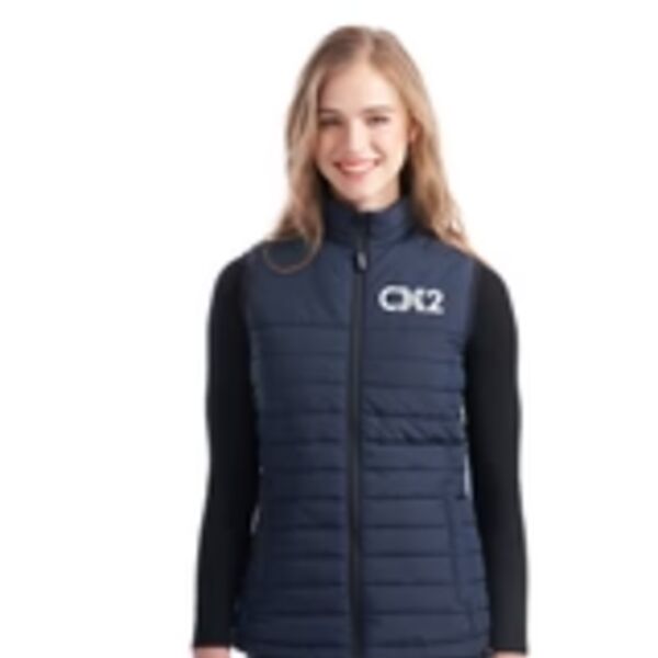 Ladies Lightweight Puffy Vest Thumbnail