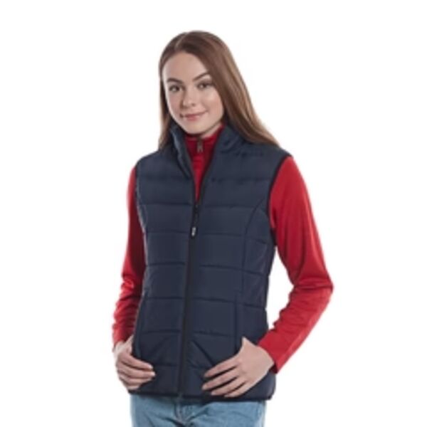 Ladies Puffy Vest Thumbnail