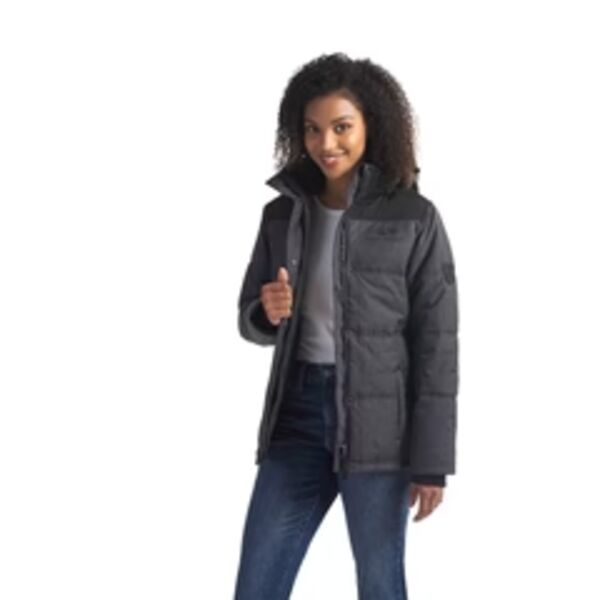Ladies Puffy Coat Thumbnail