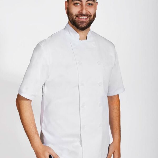 Short Sleeve Chef Coat Thumbnail