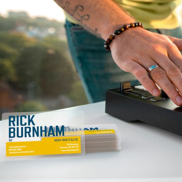 Plastic Business Card Thumbnail