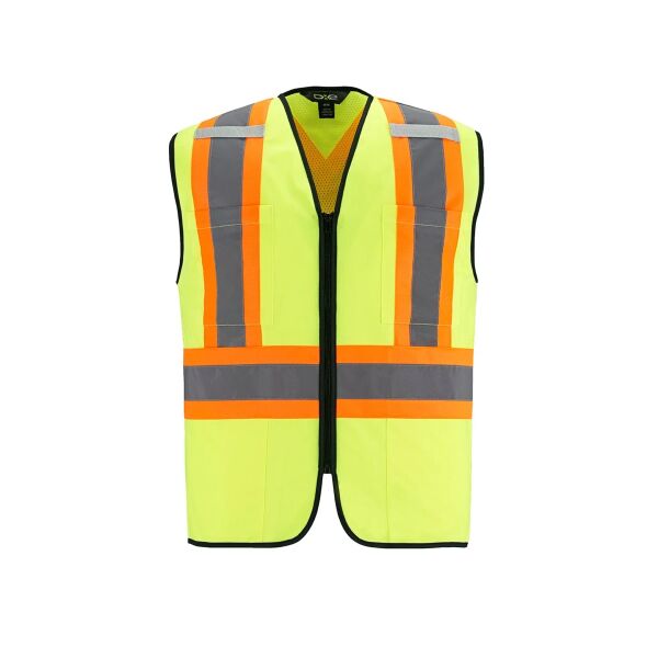 Hi-Vis Zipper front Vest Thumbnail