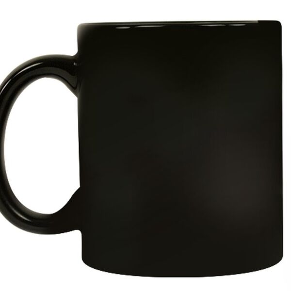 11oz. Black Ceramic Mug Thumbnail