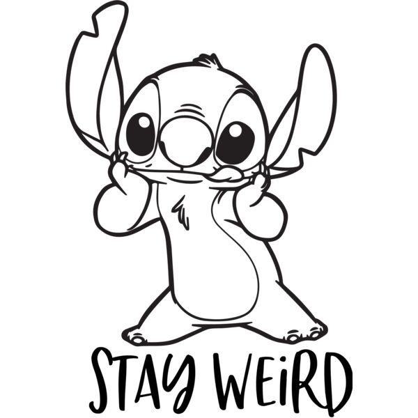 stitch stay weird Thumbnail