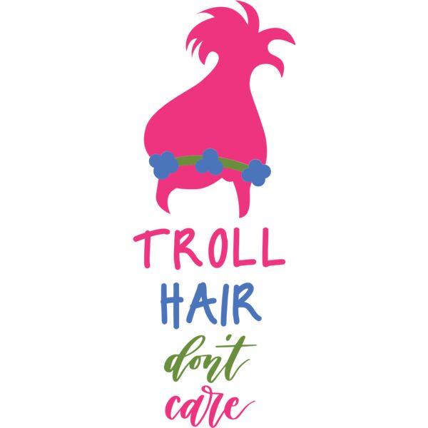 troll hair dont care Thumbnail
