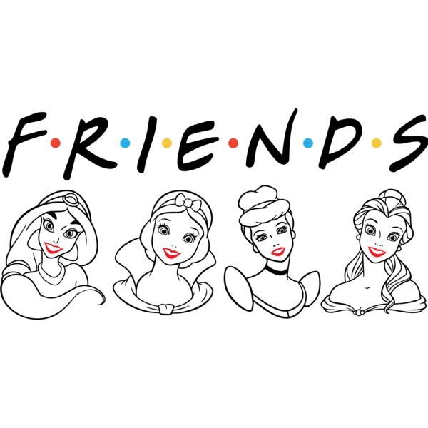 friends princesses Thumbnail
