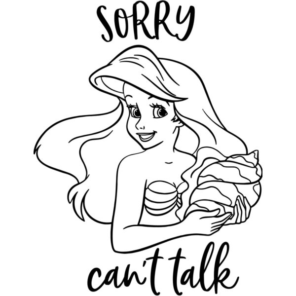 Ariel Sorry cant talk Thumbnail