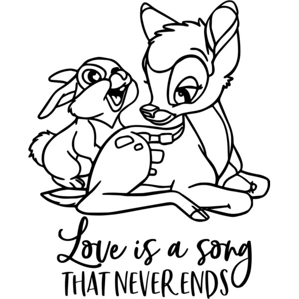 Bambi love is a song that never ends Thumbnail