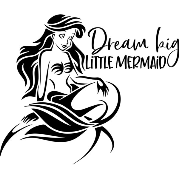 dream big little mermaid Thumbnail