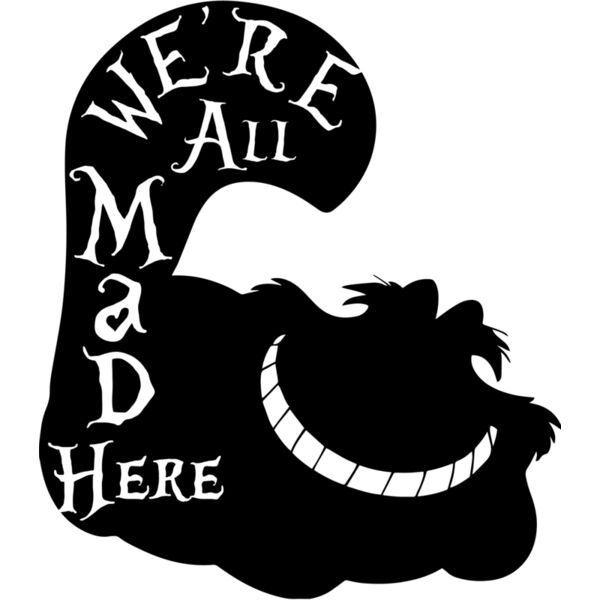 Alice in Wonderland Were all mad here 02 Thumbnail